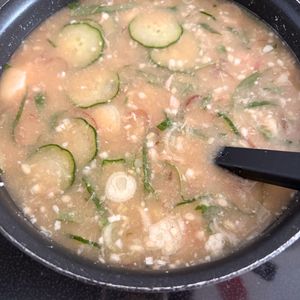 あんこの作ってみた!投稿(宮崎♡冷や汁風《具だくさん♡冷たいお味噌汁》)