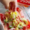 レンジで簡単!牛肉と白ねぎのしぐれ煮の工程2