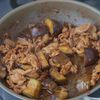 【なすと豚肉の甘辛丼】調味料2つ!忙しい時のぱぱっとご飯の工程4