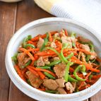 食べごたえ◎白ごはんと合う！『豚とピーマンのおかずきんぴら』