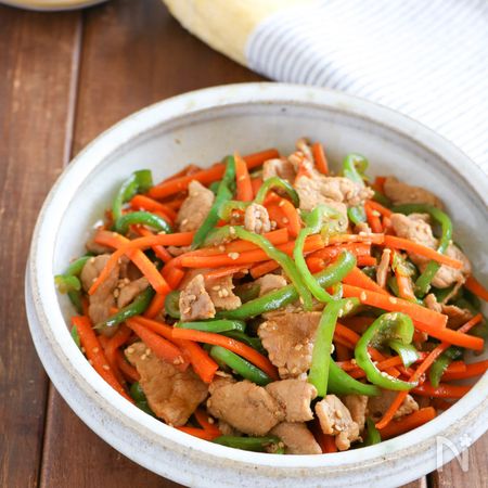 食べごたえ 白ごはんと合う 豚とピーマンのおかずきんぴら By 神田えり子 レシピサイト Nadia ナディア プロの料理家のおいしいレシピ