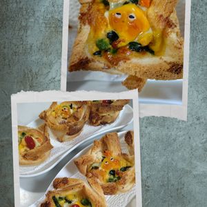 ゆみの作ってみた!投稿(食パンで簡単！キッシュの作り方)