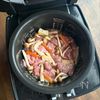 【鶏肉としめじの炊き込みご飯】だし香る！の工程2