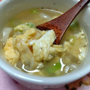 コスモスの作ってみた!投稿(【長ねぎの中華風たまごスープ】超簡単なのに絶品すぎる！)