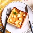 チーズ風味のプリントースト