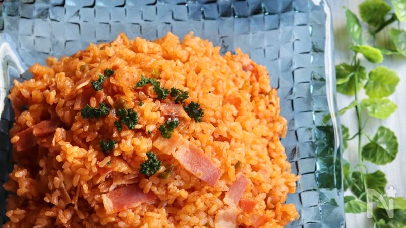 ケチャップライス1 炊飯器で♡絶品ケチャップライス | レシピサイトNadia