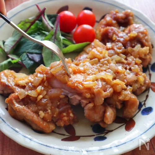 コクうま♡ガリマヨオニオンソースチキン