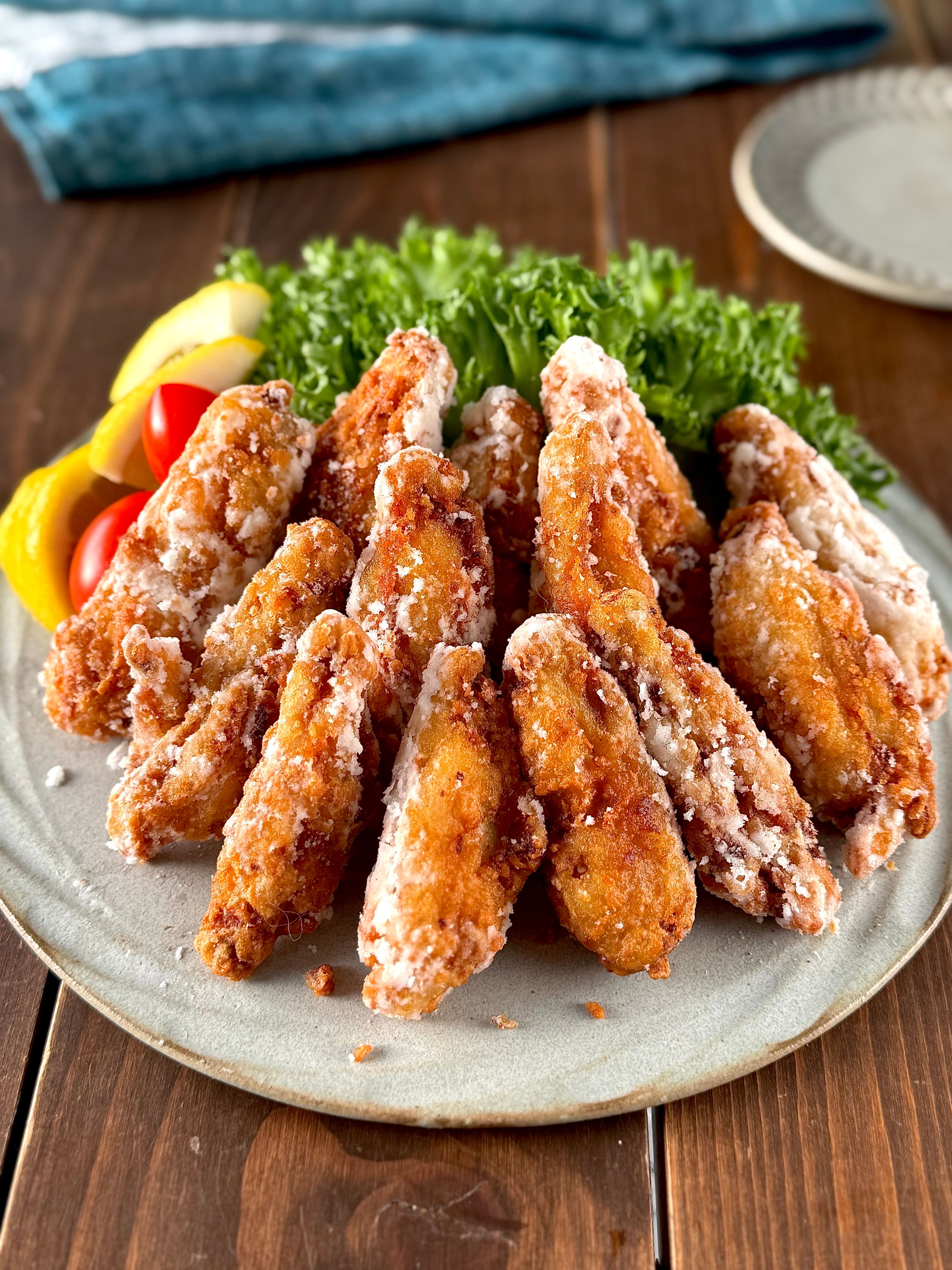 ハンバーグ 手羽中 チキンロール6 イカゲソ2 手羽中の唐揚げ】絶品！ザクザクチキン | レシピサイトNadia
