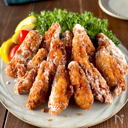 【手羽中の唐揚げ】絶品！ザクザクチキン