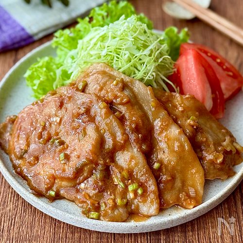 ごはんがすすむ♩豚肉の香味ネギだれ焼き