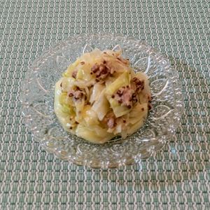 𝔂𝓾𝓶𝓲🍓の作ってみた!投稿(作り置きにも◎キャベツとツナのレモンマスタードサラダ)
