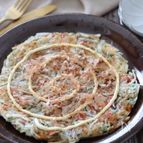 アレンジ自在！ビールが進む♡ハッシュド長芋和風お好み焼き風