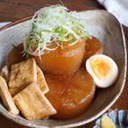 【大根と油揚げのこっくり煮】主役級！憧れのしみしみ大根