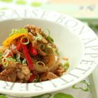 豚肉のピリ辛プルコギ風