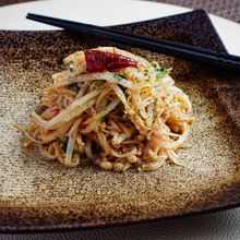 【節約レシピ】えのきともやしのペペロンチーノ炒め