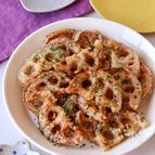 【れんこんのガーリックバター炒め】一瞬でなくなる美味しさ！