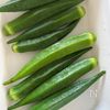 材料2つ【たたきオクラのねばうま塩だれ】の下準備