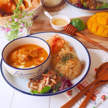 特別なスパイスを使わなくても出来る☆チキンバターカレー