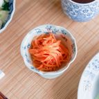 【にんじんの梅あえ】お弁当にも♪