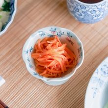 【にんじんの梅あえ】お弁当にも♪