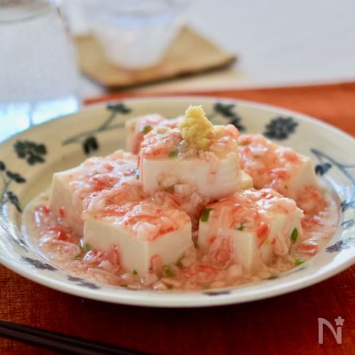 やわらか豆腐のカニカマ中華あんかけ【とろりなめらか】介護食