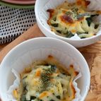 ほうれん草のチーズカップ【お弁当レシピ】基本のおかずつゆ