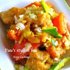 男子が喜ぶガッツリ系♪『揚げ鶏の野菜たっぷり♡香味ダレ』