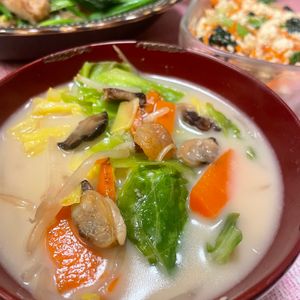 みっさキッチンの作ってみた!投稿(食べ過ぎのリセットに♪男子も喜ぶ『ちゃんぽん風おかずスープ』)