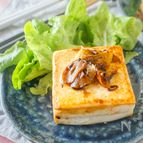 【3分完成】食材２つで濃厚豆腐ステーキ