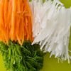 【彩り野菜とさば缶の旨ごまレモンサラダ】ヘルシー栄養たっぷりの下準備