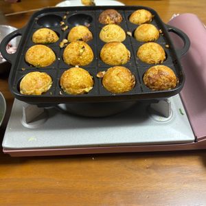 こむぎの作ってみた!投稿(生地から手作り☆たこやき)