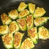 たりおの作ってみた!投稿(キレイに焼けます♪肉汁あふれるピーマンの肉詰め)