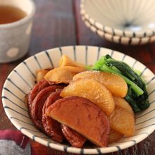 さつま揚と大根のうま煮【#作り置き #お弁当 #放置でOK】