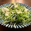ももんの作ってみた!投稿(包丁不要!【豆苗と豆腐のチョレギサラダ】5分で完成♪)