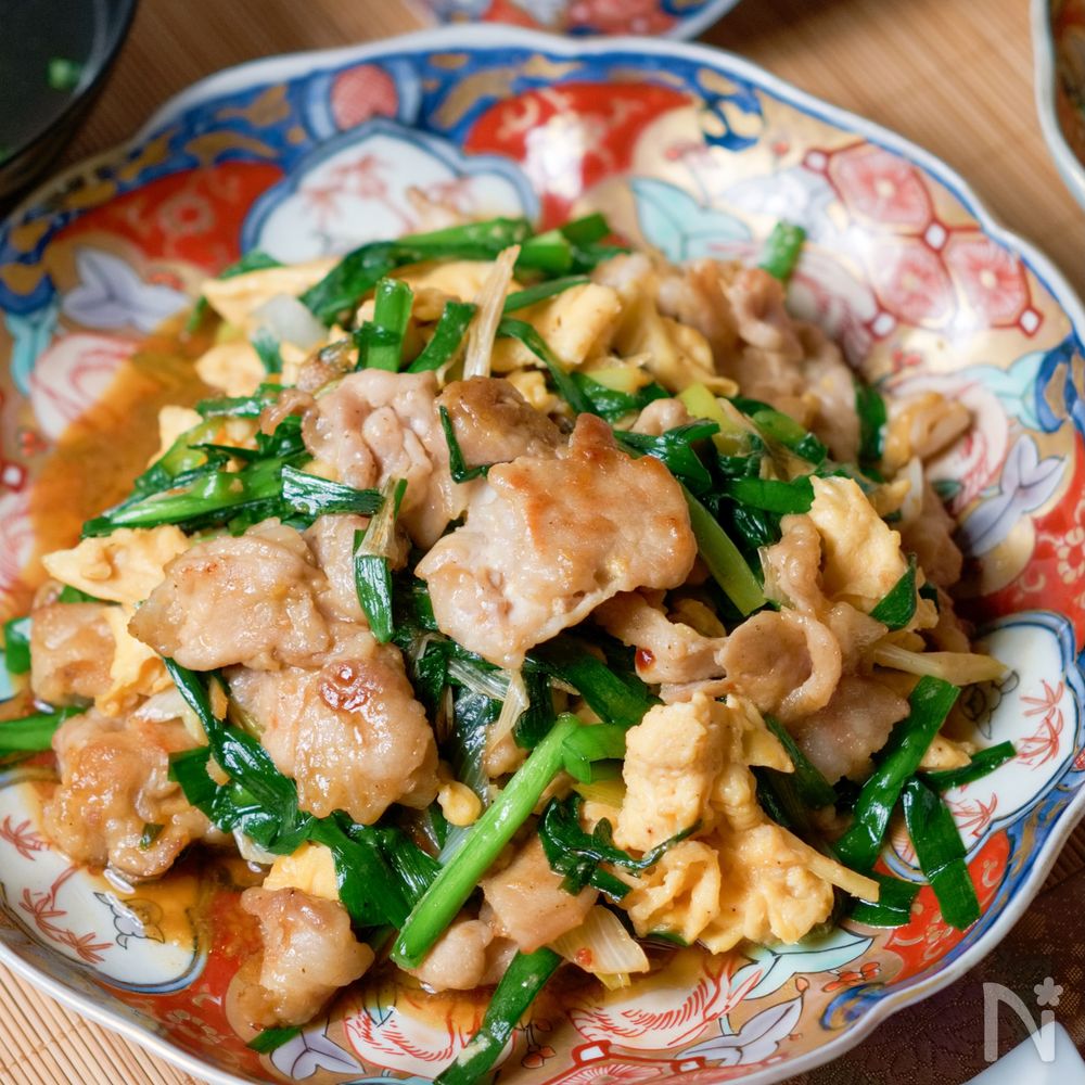 食欲全開!豚肉のにらたま炒め | レシピサイトNadia