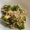 ひまわりの作ってみた!投稿(レンジで3分!【オクラとえのきのおかかぽん酢和え】腸活にも◎)