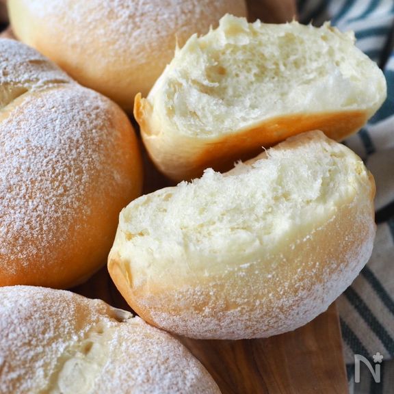 塩・砂糖不要！発酵なし！びっくりふわふわパン