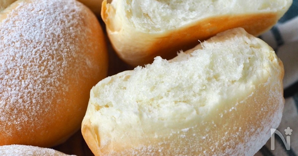 あつリオ 塩・砂糖不要！発酵なし！びっくりふわふわパン | レシピサイトNadia