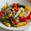 さっぱり美味しい◎夏野菜と豚肉のレモン塩麹炒めの工程3