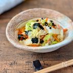 白菜と海苔の中華和え