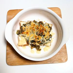 ごんべすの作ってみた!投稿(トースター調理！あおさとごま油香る♡絹揚げの納豆ごまチー焼き)