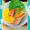 チョロリスの作ってみた!投稿(【チーたまチキンライス】とろとろ卵＆パリじゅわウインナー♡)
