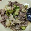 myakiの作ってみた!投稿(牛肉とひらひらズッキーニの甘辛炒め)