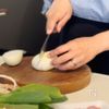 新玉ねぎアレンジ🧅＜マーボー新たま＞胃袋掴む🍚の工程1