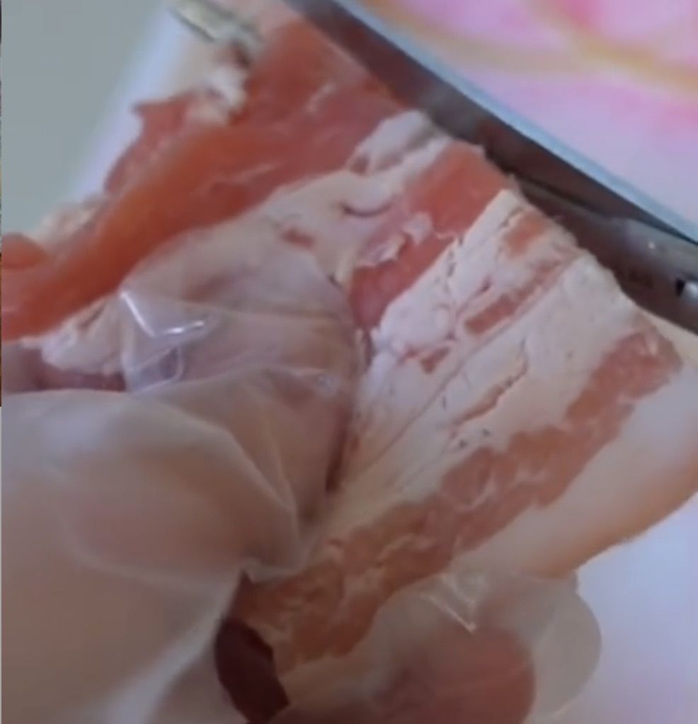 とんこつラーメン風スープ工程1