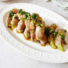 彼が食べ終わるのを惜しみすぎる！とろける！肉巻きアボカド