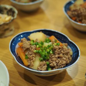 komamomoの作ってみた!投稿(【肉じゃが風♡じゃがいものそぼろ煮】野菜室の常連さんで♡)