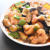 こざかなの作ってみた!投稿(ナスがたまらなく美味しい！鶏肉とナスの梅オイスター炒め♪)