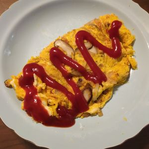 たりおの作ってみた!投稿(じっくり炒めた玉ねぎが美味しい♪椎茸と玉ねぎのオムレツ)