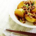 じゃがいもとひき肉のほこほこ煮